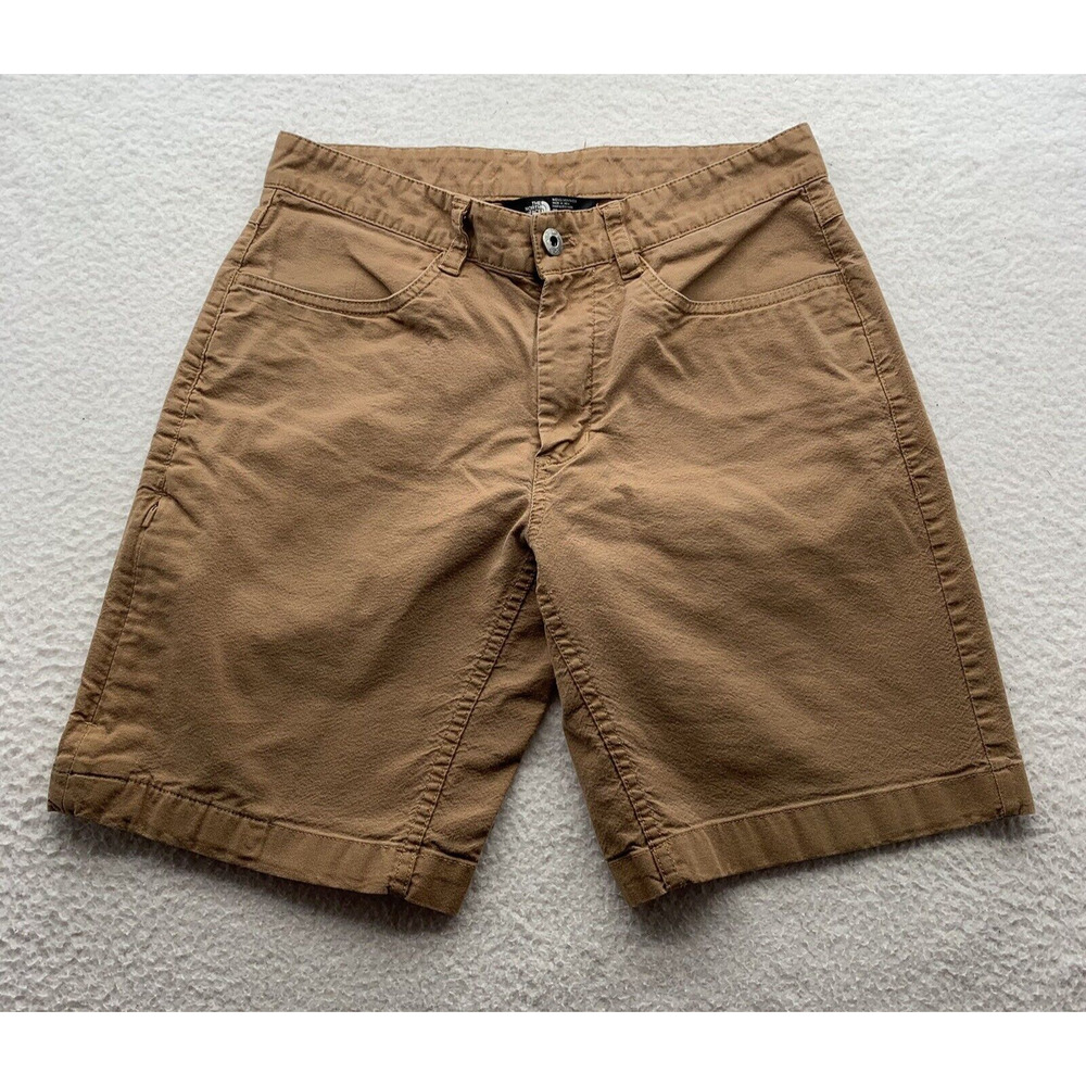 The North Face Chino Shorts Mens 30 8.5" Zip Pocket Hiking Camping Outdoors
